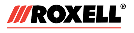 Roxell logo embedded